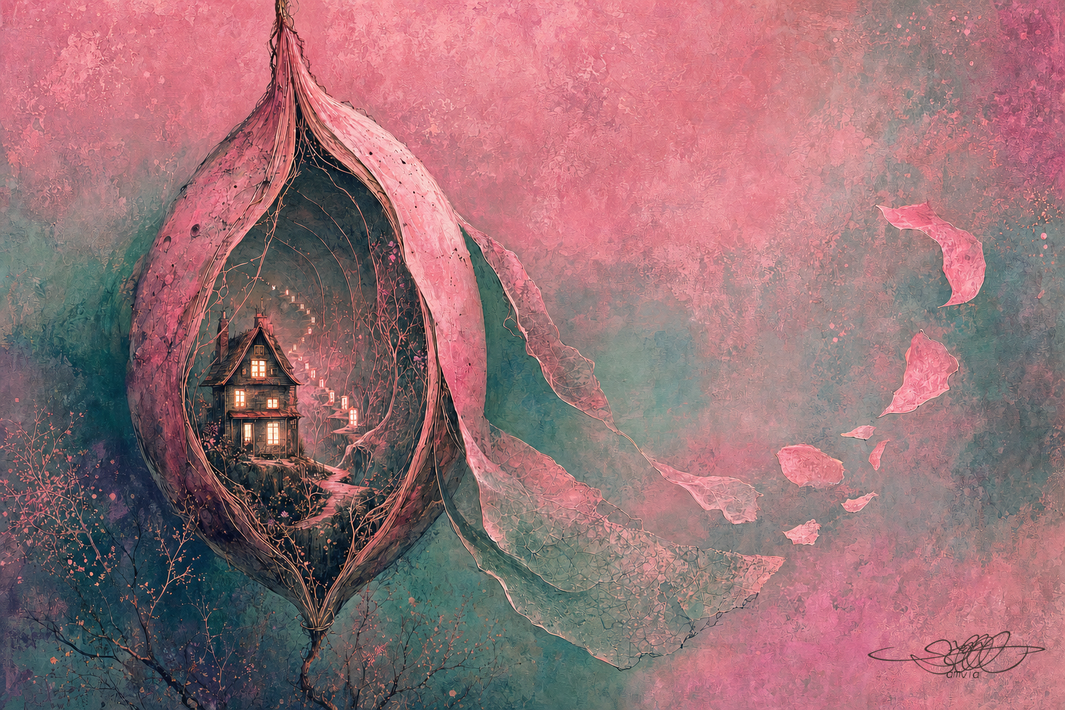 Lantern House in Petals · AMVIA gallery