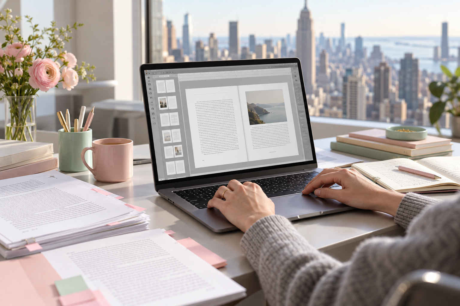 Editing at the computer