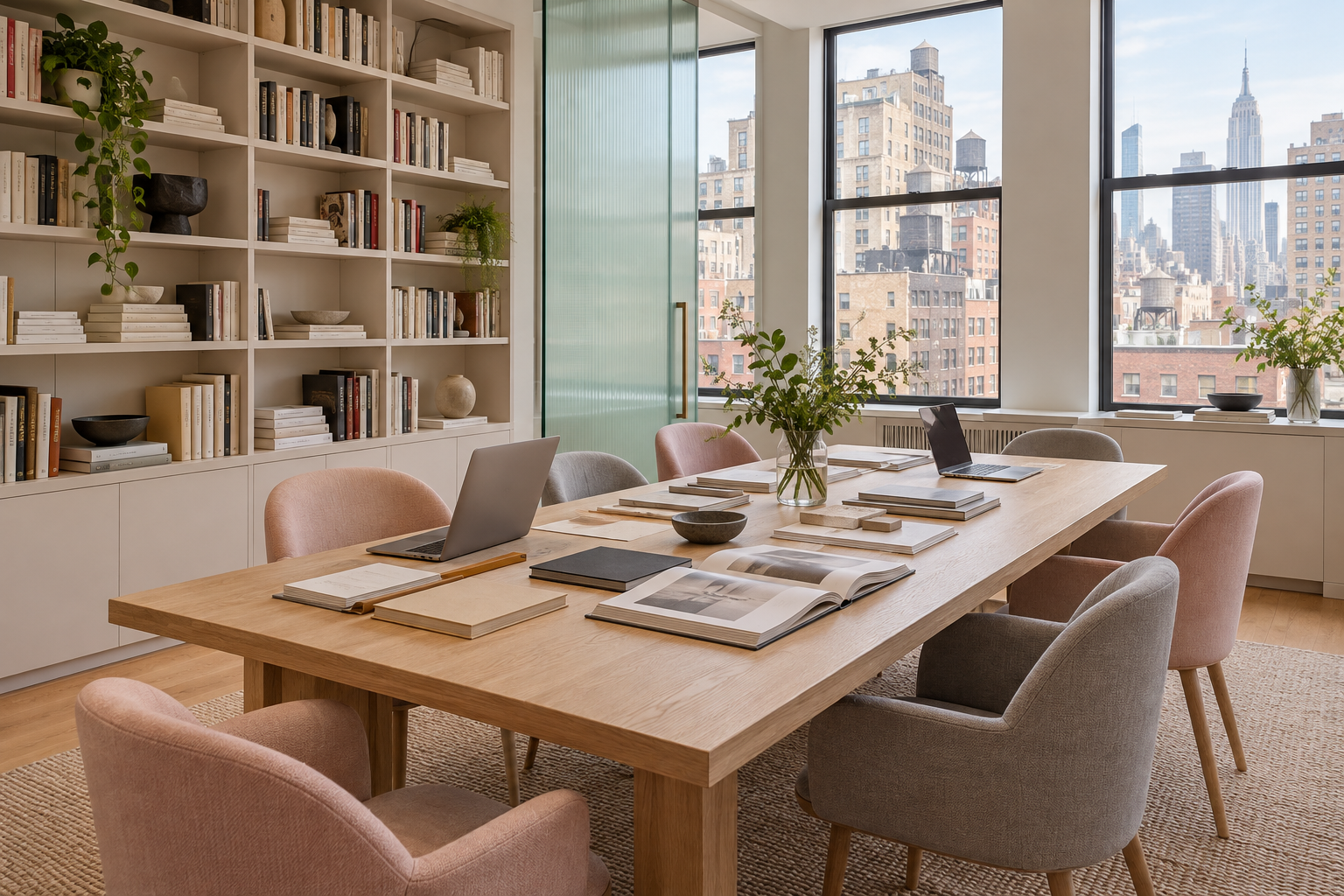 Editorial discussion room